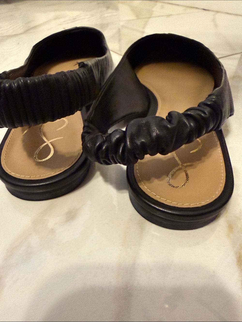 Sam Edelman Black pointed slip on shoes - Picture 4 of 4